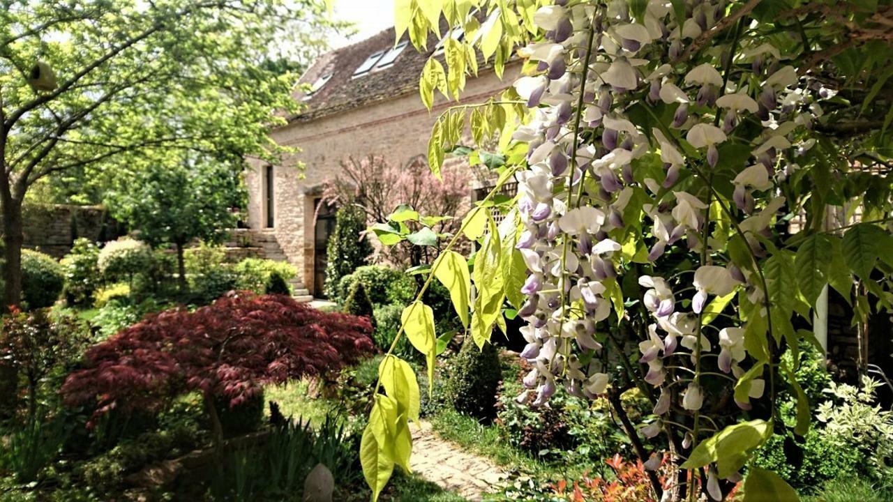 Вилла Les Jardins Art-Conscience Etrigny Экстерьер фото